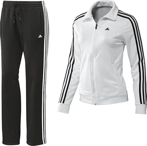 weißer trainingsanzug adidas|Weiss .